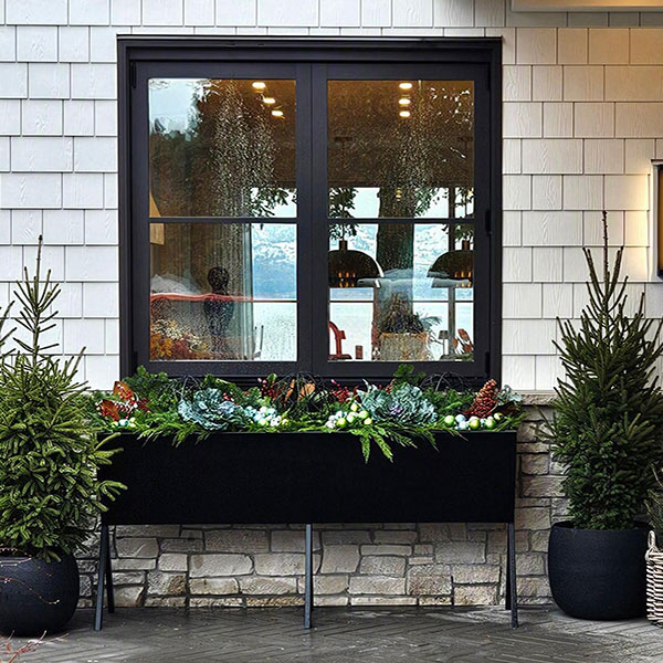 Cohesion Land Design provides seasonal displays to enhance the look of your home.